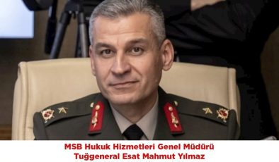 MSB Hukuk Hizmetleri Genel Müdürü Tuğgeneral Esat Mahmut Yılmaz’ın Fotoğrafının Kamuoyunu Yanıltacak Şekilde Kullanılmasına İlişkin Basın Açıklaması