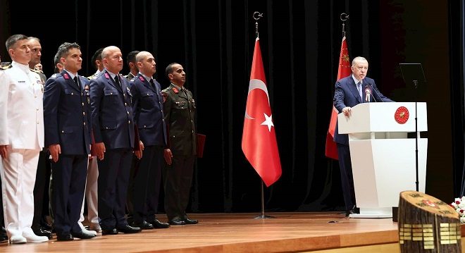 Cumhurbaşkanımız Sayın Recep Tayyip Erdoğan, MSÜ’deki Mezuniyet Töreninde Subaylarımıza Seslendi