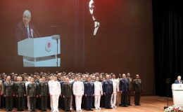 Millî Savunma Bakanımız Yaşar Güler, 12’nci Dönem Müşterek Komuta ve Kurmay Eğitimi ile 6’ncı Dönem Komuta ve Kurmay Eğitimi Mezuniyet Töreni’nde Konuştu