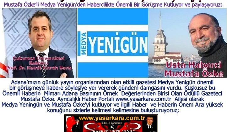  Mustafa Özke’li Medya Yenigün’den Habercilikte Önemli Bir Görüşme Kutluyor ve paylaşıyoruz: Rektör Beriş: Eğitimde dünya ile yarışıyoruz