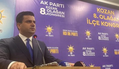 İktidar Partisinde Başkanlıkta Güvenin Adresi POLAT KAYA Yeniden Kozan İlçe Başkanı