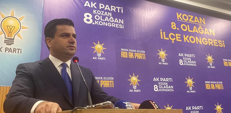 İktidar Partisinde Başkanlıkta Güvenin Adresi POLAT KAYA Yeniden Kozan İlçe Başkanı