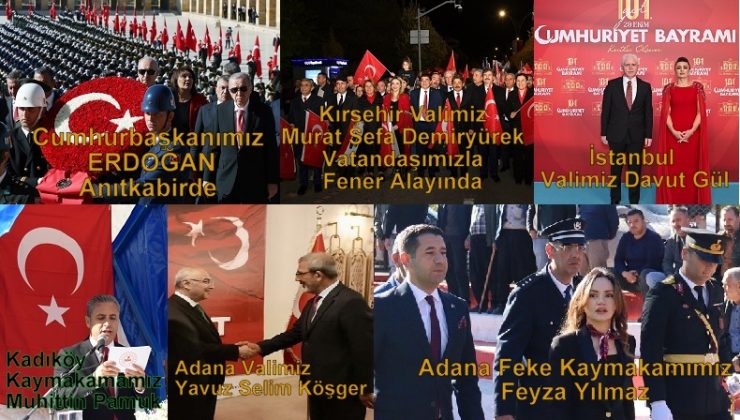 Cumhuriyetimiz 101.Yılında Ulusça Devlet-Millet Olarak Ayrımsız Bütünüz…