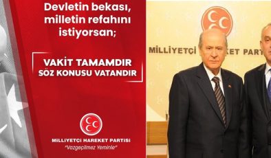 Adana ve MHP Camiasında Dr. Devlet Bahçeli Heyecanı…