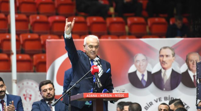 MHP’nin Muhteşem Adana Toplantısında İl Başkanı Yusuf KANLI “EMANET EMİN VE EHİL ELLERDE” Dedi…  