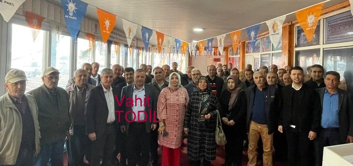 İlçe Başkanı Vahit TODİL’li  Feke AK PARTİ’de Hareketlilik…