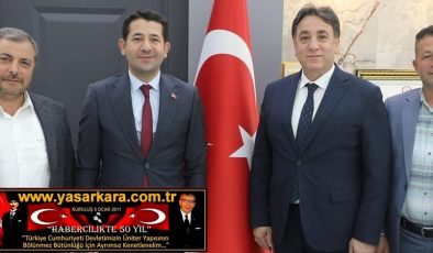 Feke Belediye Başkanından, Kayseri Develi Belediye Başkanına Ziyaret…