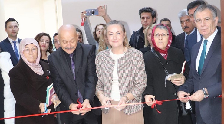 ETİMESGUT’ta  Halil-Hatice ŞANLTÜRK Konferans Salonu Açıldı