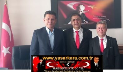 Kozan’ın REİSİ Mustafa ATLI ve Gazeteci Yalçın KARA’ dan Prof.Dr. Hakkı ÇİFTÇİ’ye Ziyaret…