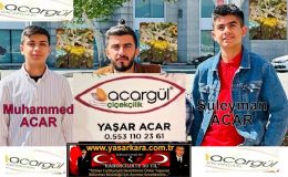 ACARGÜL ÇİÇEKÇİLİK “Dost ve Müşterilerinin Daima Hizmetinde”