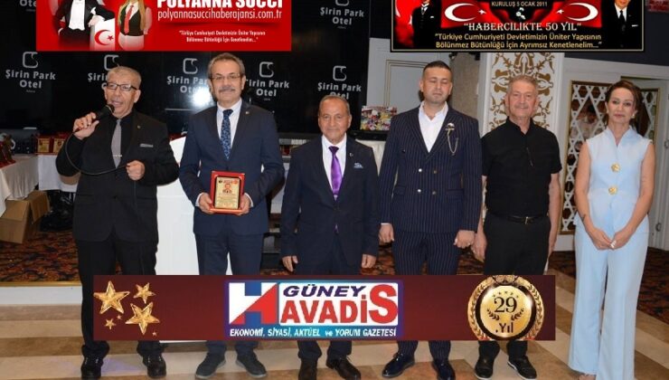 GÜNEY HAVADİS Gazetemizin 29. Ödüllü Geleneksel Gala Gecesi Görsel Şovla ŞİRİN PARK Otelde Gerçekleşti…