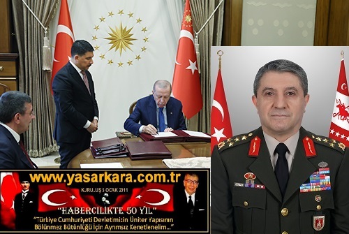 Cumhurbaşkanımız  ERDOĞAN, Yüksek Askerî Şûra kararlarını imzaladı.Ve Genelkurmay Başkanlığımıza  Kara Kuvvetleri Komutanımız Orgeneral Selçuk BAYRAKTAROĞLU Atandı…
