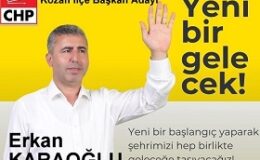 CHP Kozan İlçenin Güçlü Başkan Adayı Erkan KARAOĞLU’nun Bütünleştirici ve Kamuoyunda Takdirle Karşılanan Mesaj; “30 Eylülde hep birlikte omuz omuza Yerelde Kozan da Genelde Türkiye de iktidara gelmek için mücadelemiz son hızla devam ediyor BİR ŞEY DEĞİŞECEK HER ŞEY DEĞİŞECEK…”