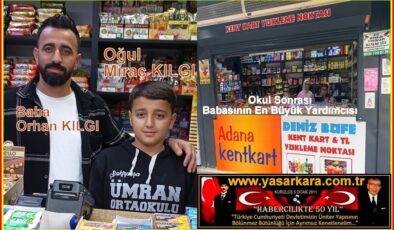 6.Sınıf Öğrencisi Miraç KILGI, Okul Sonrası Babasının İş yerinde En Büyük Yardımcısı Olarak Evine Ekmek Götürmek İçin Ailesine KATKI Veriyor…