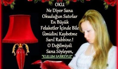 DR.POLYANNA SUCCİ’DEN  ANLAMLI VE MANA YÜKLÜ BİR PAYLAŞIM…