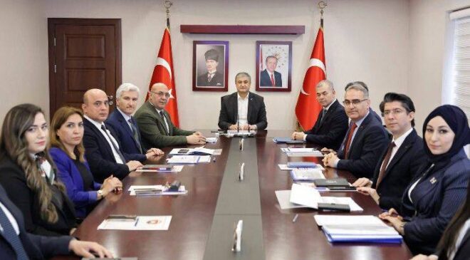 Vali Mustafa Yavuz Başkanlığında Eğitim Değerlendirme Toplantısı Gerçekleştirildi