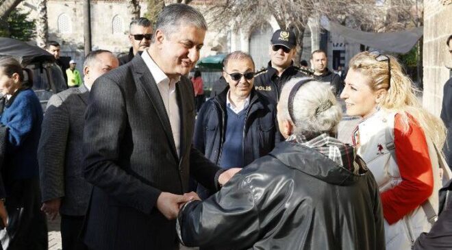 Vali Yavuz’dan Esnaf Ve Vatandaş Ziyaretleri