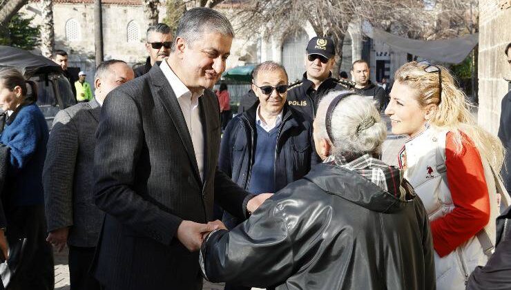 Vali Yavuz’dan Esnaf Ve Vatandaş Ziyaretleri