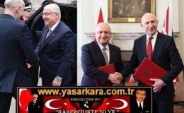 Millî Savunma Bakanımız Yaşar Güler ve Birleşik Krallık Savunma Bakanı John Healey Londra’da Bir Araya Geldi