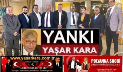Usta Haberci Yaşar Kara YANKI, Uluslararası Haber Siteleri www.yasarkara.com.tr Ve www.polyannasuccihaberajansi.com.tr okur ve takipçileri için yazdı