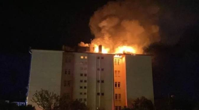 Nazilli Fen Lisesi Yurdunda Korkutan Yangın: 46 Öğrenci Tahliye Edildi