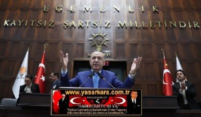 Cumhurbaşkanımız ERDOĞAN “Bölgemizin içinden geçtiği sancılı dönemde farklılıklarımızı bir yana bırakıp kardeşliği yüceltmek mecburiyetindeyiz” dedi.
