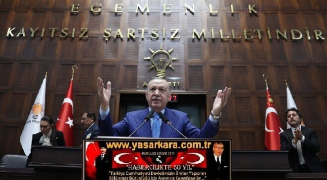 Cumhurbaşkanımız ERDOĞAN “Bölgemizin içinden geçtiği sancılı dönemde farklılıklarımızı bir yana bırakıp kardeşliği yüceltmek mecburiyetindeyiz” dedi.