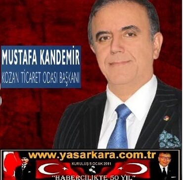 19 Mayıs Atatürk’ü Anma, Gençlik ve Spor Bayramımız Kutlu Olsun… Mustafa KANDEMİR/ Kozan Ticaret Odası Başkanı