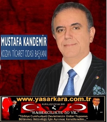 19 Mayıs Atatürk’ü Anma, Gençlik ve Spor Bayramımız Kutlu Olsun… Mustafa KANDEMİR/ Kozan Ticaret Odası Başkanı