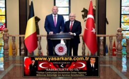 Millî Savunma Bakanımız Yaşar Güler, Belçika Savunma ve Dış Ticaret Bakanı Theo Francken ile Bir Araya Geldi