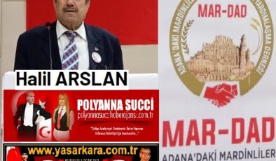 2.Olağan Kongresini Yapan MAR-DAD’ ta Yeni Başkan Halil ARSLAN  