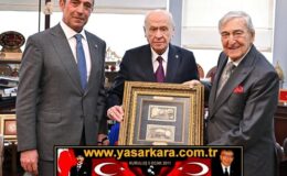 MHP Lideri Adanalı Hemşerimiz Dr. Devlet BAHÇELİ’ ye, Koç Holding Şeref Başkanı Rahmi Koç ve Yönetim Kurulu Başkan Vekili Sayın Ali Koç’tan  Ziyaret ve Koç Topluluğunun 100.Yıl Daveti…