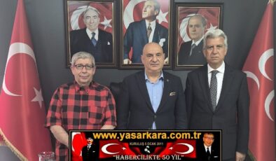 Adana’nın Yerel Yönetimlerde Önemle İz Bırakmış Faal ve Etkin Değeri Recai DOĞAN’dan, MHP Çukurova İlçe Başkanı Mehmet ŞAHİN’e  Nezaket Ziyareti…