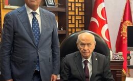 MHP’nin Bilge Lideri Adanalı Hemşerimiz Dr. Devlet BAHÇELİ’ yi, Makamında Ziyaret Eden İl Başkanı Yusuf Kanlı’dan Anlamlı Mesaj; “Sayın Bilge Liderimizin emrinde, “Önce ülkem ve milletim” ilkesiyle, teşkilatlarımızla birlikte omuz omuza canla başla çalışmaya devam ediyoruz”