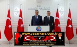 Adana Valimiz Mustafa YAVUZ’dan , Mersin Valimiz   Atilla TOROS’a Nezaket Ziyareti…