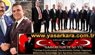TOBB Başkanı Rifat HİSARCIKLIOĞLU’na KTO Başkanı Mustafa KANDEMİR’den Anlamlı Ziyaret…