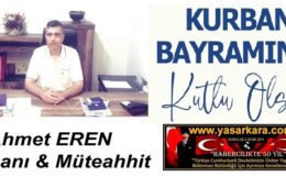 Kurban Bayramınız Kutlu Olsun Ahmet EREN İş İnsanı & Müteahhit