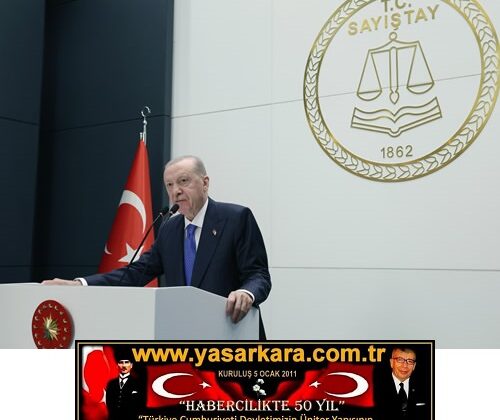 Cumhurbaşkanımız ERDOĞAN, “Kamu malının israf ve istismar edilmesine göz yummuyoruz”