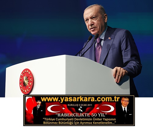 Cumhurbaşkanımız ERDOĞAN “Çevre, iklim ve atık yönetimi noktasında gerekli adımları titizlikle atıyoruz”
