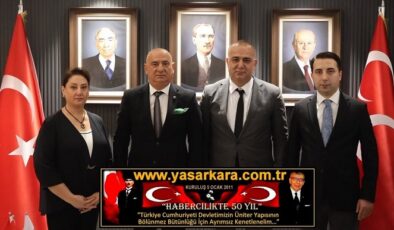 MHP Adana İl Başkanı Hakan Yıldırım’a, Çukurova İlçe Başkanı Mehmet ŞAHİN ve Yönetim Kurulu Üyeleri ile Ülkü Ocakları  İlçe Başkanı Berk AKŞAK ve Yönetim Kurulundan Hayırlı Olsun Ziyaret…