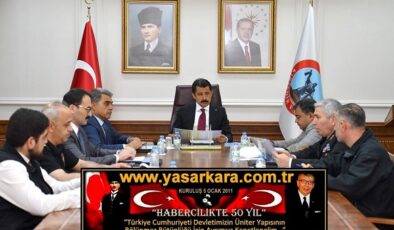 Devlet Millet Dayanışmasının Çalışkan ve Gözde Valisi Murat Sefa DEMİRYÜREK Başkanlığında NATO Zirvesi ve YKS Öncesi KIRŞEHİR Vilayetimizde GÜVENLİK  ve ASAYİŞ Tedbirleri Toplantısı Gerçekleşti…