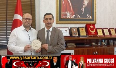  Bartın  Vilayeti  Adalet Komisyonu ve Ağır Ceza Mahkemesi Başkanlığına Atanan, Kozan Ağır Ceza Mahkemesi Başkanı  Göksel SERT’e, Kozan Kent Konseyi Başkanı Diş Hekimi  Mehmet Can KARAOĞLAN’dan Ziyaret ve Kozan Anısı Hatırası…