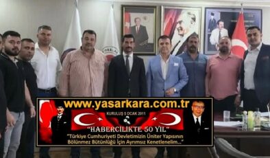 Kozan Ticaret Odası Başkanı Mustafa KANDEMİR’e, Kozan Ülkü Ocakları Başkan  İsmail ATİLLA veYönetim Kurulundan Nezaket Ziyareti…