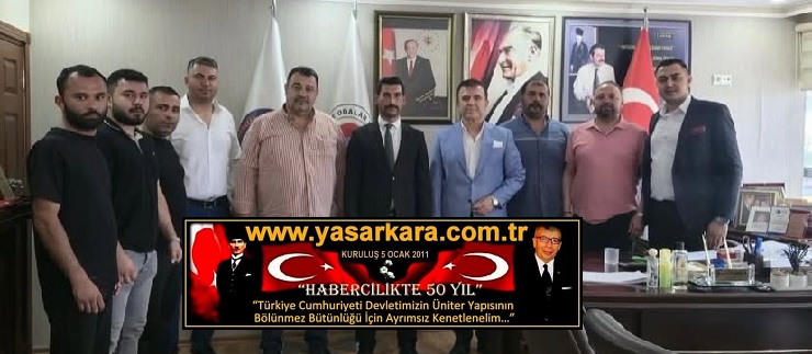 Kozan Ticaret Odası Başkanı Mustafa KANDEMİR’e, Kozan Ülkü Ocakları Başkan  İsmail ATİLLA veYönetim Kurulundan Nezaket Ziyareti…