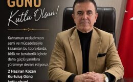 KOZAN TİCARET ODASI BAŞKANI MUSTAFA KANDEMİR’DEN  2 HAZİRAN KOZAN’IN  DÜŞMAN İŞGALİNDEN KURTULUŞUNUN 106.YILDÖNÜMÜ  MESAJI