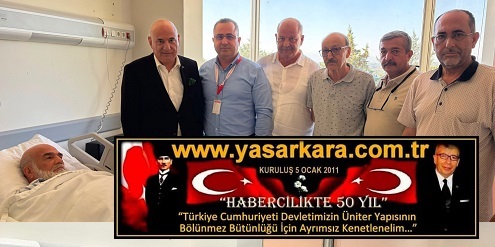 MHP Çukurova İlçe Başkanı Mehmet ŞAHİN ve Arkadaşlarından Yönetim Kurulu Üyesi İbrahim Odabaşı’na Geçmiş olsun Ziyareti Morali…