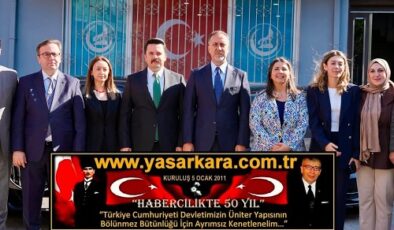 MHP İstanbul İl Başkanı Volkan YILMAZ’dan Ülkü Ocakları Eğitim ve Kültür Vakfı’nın İl Başkanı Alparslan DOĞAN’a Ziyaret…