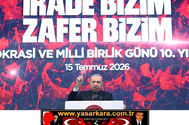 Cumhurbaşkanımız ERDOĞAN, “15 Temmuz ruhu diri olduğu sürece Türkiye’nin yolunu kimse kesemeyecek”