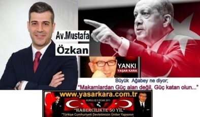 İktidar Partisi AK Parti’nin Lideri Cumhurbaşkanımız ERDOĞAN’ın “Makamdan Güç Alan Değil Güç Katan Olun” Anlayışına Hakim, Kamuoyunda Önemle Bilinen Enerjisi Yüksek Takdirlere Vesile Yeni İl Başkanı Av.Mustafa ÖZKAN, 6 Temmuz Pazartesi (Bugün) Adana İl Başkanlığı Makamına Oturacak.