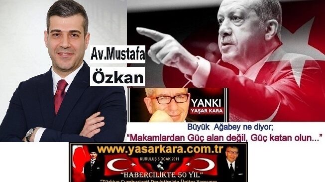 İktidar Partisi AK Parti’nin Lideri Cumhurbaşkanımız ERDOĞAN’ın “Makamdan Güç Alan Değil Güç Katan Olun” Anlayışına Hakim, Kamuoyunda Önemle Bilinen Enerjisi Yüksek Takdirlere Vesile Yeni İl Başkanı Av.Mustafa ÖZKAN, 6 Temmuz Pazartesi (Bugün) Adana İl Başkanlığı Makamına Oturacak.